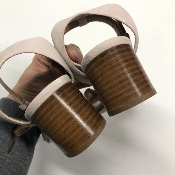 MICHAEL KORS Collection Monroe Suede Sandals - Picture 7 of 8